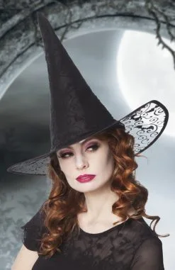 Halloween Heksenhoed Kiara Zwart -Dames Verkoop image 123