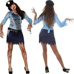 Zeemeermin Pruik Blauw Met Pony