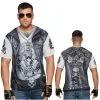 Fotorealistisch Biker Shirt Heren -Dames Verkoop image 153