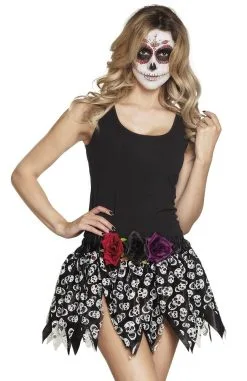 Dia De Los Muertos Rokje