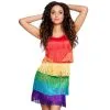 Regenboog Flapper Jurk Maat 38-40 -Dames Verkoop image 170