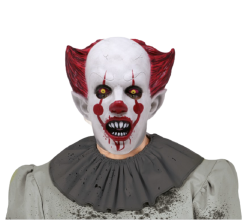 Latex Horror IT Masker