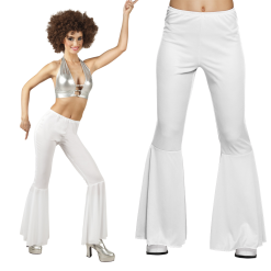 Disco Broek Dames Wit