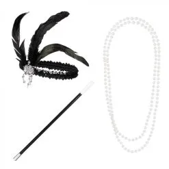 Set Flapper Roaring 20's 5 Set Flapper Roaring 20's -Dames Verkoop image 201