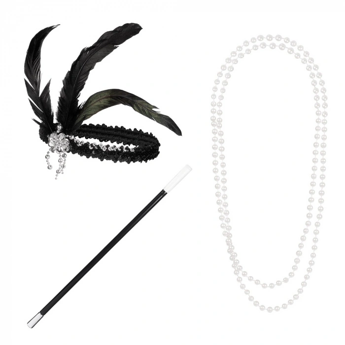 Set Flapper Roaring 20's 4 Set Flapper Roaring 20's - Afbeelding 2