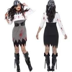Zombie Kostuum Dames Piraat Geest