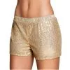 Glitter Short Goud -Dames Verkoop image 238