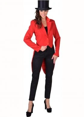 Slipjas Dames Rood 4 Slipjas Dames Rood - Afbeelding 2