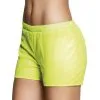 Glitter Neon Geel Hotpants