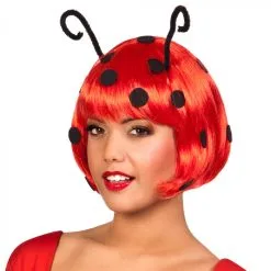 Lieveheersbeestje Pruik Ladybug