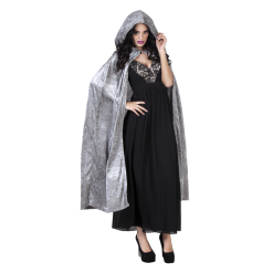 Cape Met Capuchon Dawn Grijs -Dames Verkoop image 31