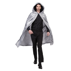 Cape Met Capuchon Dawn Grijs -Dames Verkoop image 32