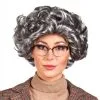 Goedkope Grijze Dames Pruik