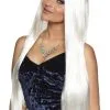 Lang Stijl Haar Witte Pruik -Dames Verkoop image 344