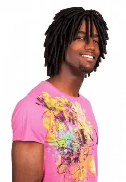 Krulle Rasta Pruik Heren