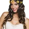 Hippie Pruik Met Bloemenkrans -Dames Verkoop image 358