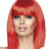 Bobline Pruik Neon Rood