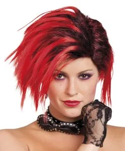 Punk Pruik Dames Scarlett