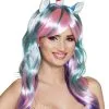 Unicorn Pruik Princess Meerkleurig