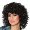 Dames Krullen Pruik Zwart -Dames Verkoop image 459