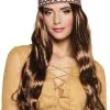 Hippie Pruik Dames Met Haarband -Dames Verkoop image 470