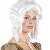 Dames Barok Pruik Wit