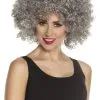 Grijze Afro Pruik Kopen