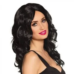 Pruik Celebrity Zwart