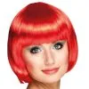 Bobline Pruik Rood Glans Kort -Dames Verkoop image 547