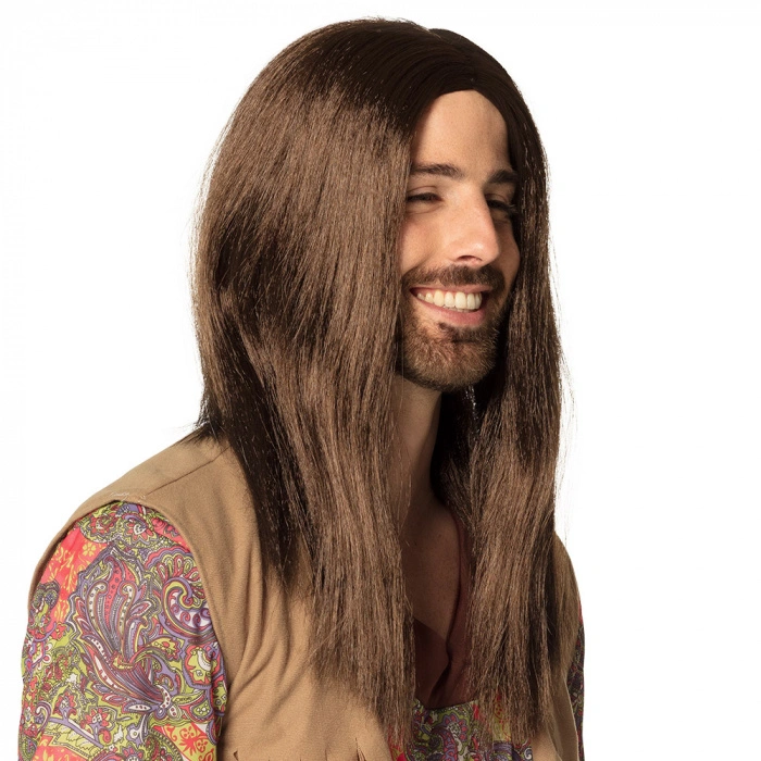 Pruik Hippie 4 Pruik Hippie - Afbeelding 2