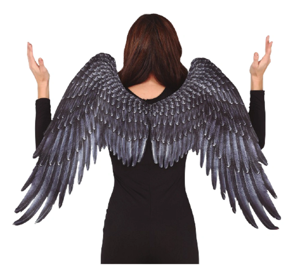 Horror Vleugels Zwart 3 Horror Vleugels Zwart