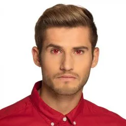 Maandlenzen UV Flash Rood -Dames Verkoop image 703