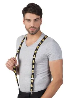 Bretels Met Dollartekens