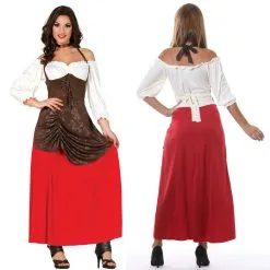 Compleet Hippie Dames Kostuum