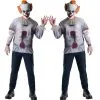IT Pennywise Kostuum Met Masker 2 IT Pennywise Kostuum Met Masker -Dames Verkoop image 863