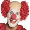 Pruik Baldy Rood Clown