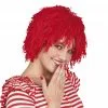 Clowns Pruik Rood Dons -Dames Verkoop image 881