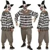 Scary Clown Kostuum Heren -Dames Verkoop image 884