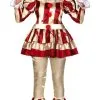 Gestreepte Killer Clowns Kostuum Dames -Dames Verkoop image 891