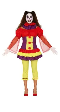 Griezelige IT Clown Kostuums Dames